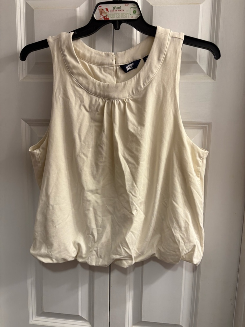 Lands’ End White Top XL